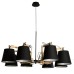 Подвесная люстра Pinocchio A5700LM-8BK Arte Lamp