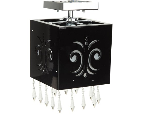Потолочный светильник Luxury D042/P1 01 V1607 nero MM Lampadari