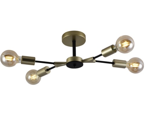 Потолочная люстра Evlina SF3370/4C-GD-BK Seven Fires