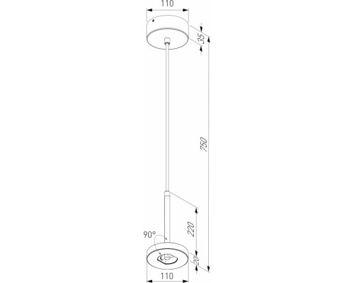 Уличный светильник подвесной Verano 35185/H черный Elektrostandard