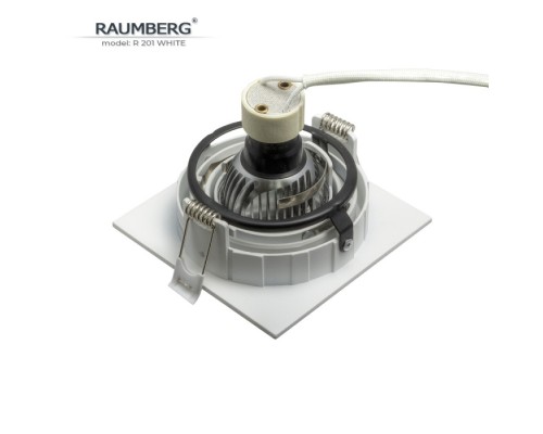 Точечный светильник  R201Wh Raumberg