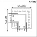 Соединитель L-образный Smal 135280 Novotech