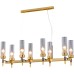 Подвесная люстра  IL5177-8LLS-29 BRASS TUBO ILLUMICO