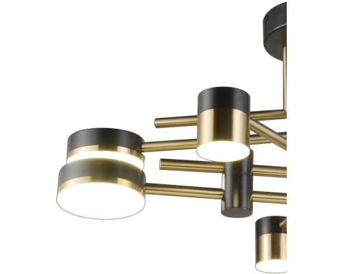 Потолочная люстра Loft Led LED LAMPS 81369 GOLD BLACK Natali Kovaltseva