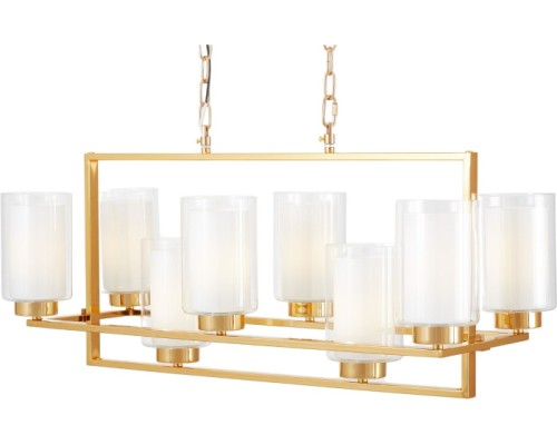 Подвесная люстра Lino LDP 1239-8 F.GD Lumina Deco
