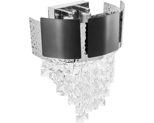 Бра Molina LDW 7045-2 BK+CHR Lumina Deco