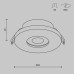 Точечный светильник Stark DL083-01-GU10-RD-W Maytoni