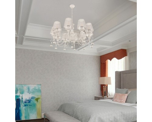 Подвесная люстра AM347620 347620/10 WT+SL Arte Milano