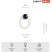 Настенный светильник Tura LE103W-43BA STEEL Lightera
