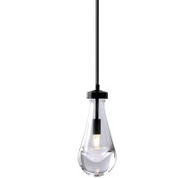 Подвесной светильник Raindrop MT9093-1H black brushed gold DeLight Collection