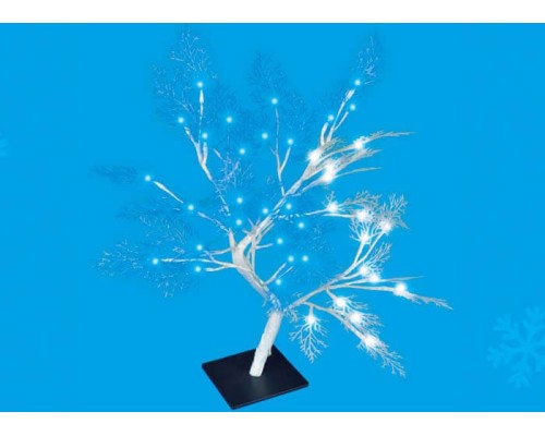 Ветка декоративная со светодиодами  ULD-T3550-054/SWA WHITE-BLUE IP20 FROST Uniel