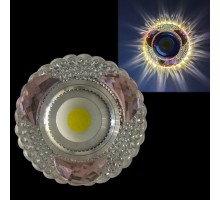Точечный светильник  42240-9.0-001PL MR16+LED3W CL/PK Reluce