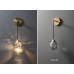 Бра Crystal rock II 9701W brass DeLight Collection