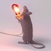 Интерьерная настольная лампа Mouse Lamp 15220SV Seletti