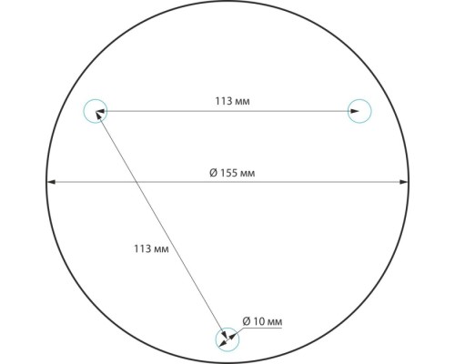 Наземный светильник Strada 1507 Techno серый Elektrostandard