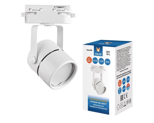 Трековый светильник  UBL-Q321 GU10 WHITE Volpe