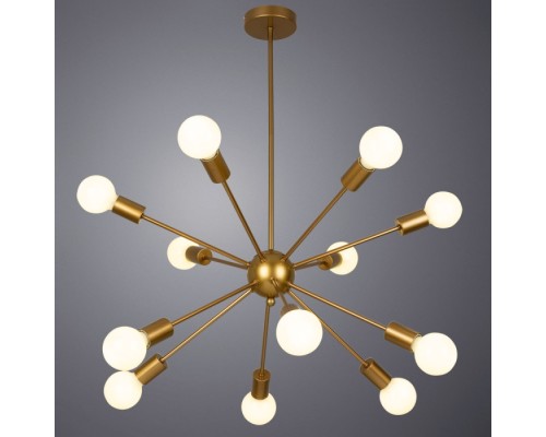 Подвесная люстра Alastor A6702PL-12PB Arte Lamp