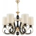 Подвесная люстра Florentia-2237 302237/6 Bk/Gd Arte Milano