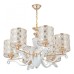 Подвесная люстра Florentia-3097 303097/6 Wh/Gd Arte Milano
