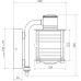Настенный фонарь уличный  WL-50839 Covali