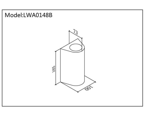 Архитектурная подсветка ZIMA-2 LWA0148B-BL-WW DesignLed