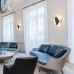 Настенный светильник Silk F097-9W-3000K BK-WH iLedex