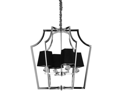 Подвесная люстра Montero LDP 1249-4 CHR+BK Lumina Deco