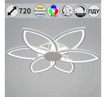 Потолочная люстра  09877-0.3-06B WH (RGB) Reluce