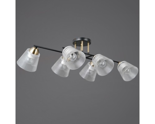 Потолочная люстра  IL0845-6CSQ-25BKAB ELITE ILLUMICO