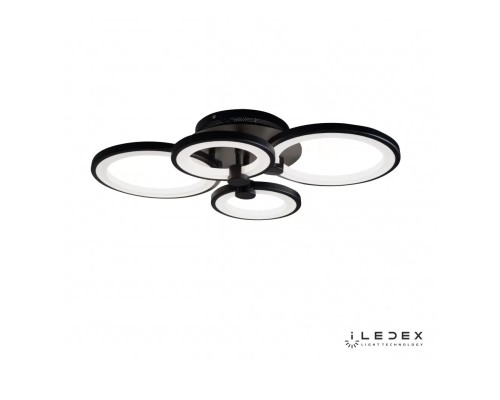 Потолочная люстра Ring A001/4 BK iLedex