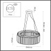 Подвесная люстра Vassa 4987/6 Odeon Light