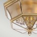 Потолочный светильник уличный Newbury QZ-NEWBURY-F-PB Quoizel