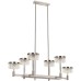 Подвесная люстра Diamond cut MD21020075-6B satin nickel DeLight Collection
