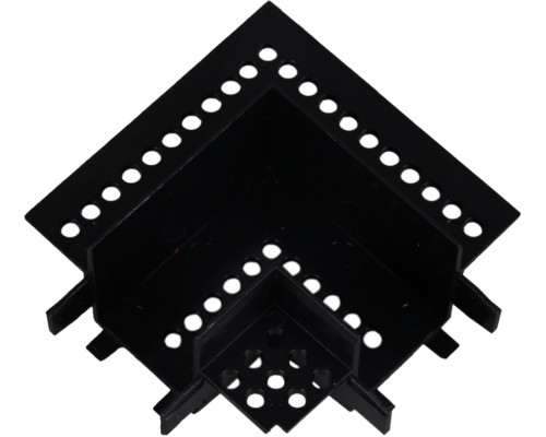 Коннектор угловой  RL 06202 corner connector BK Reluce