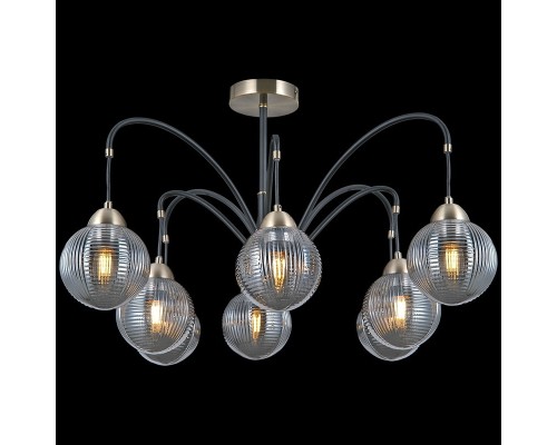 Потолочная люстра  IL0433-8PSQ-79 BK AB ILLUMICO