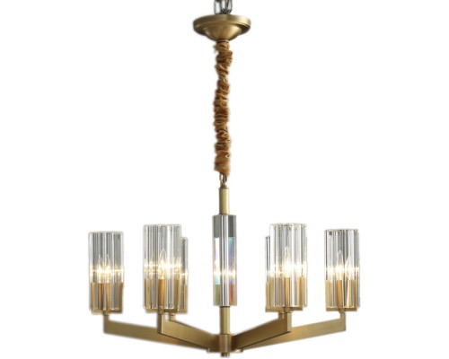 Подвесная люстра Brass V11074-6P Moderli