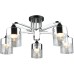 Потолочная люстра Vizer WD3618/5C-BK-CR-CL Wedo Light