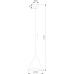 Подвесной светильник Cono 10074 Cono TK Lighting