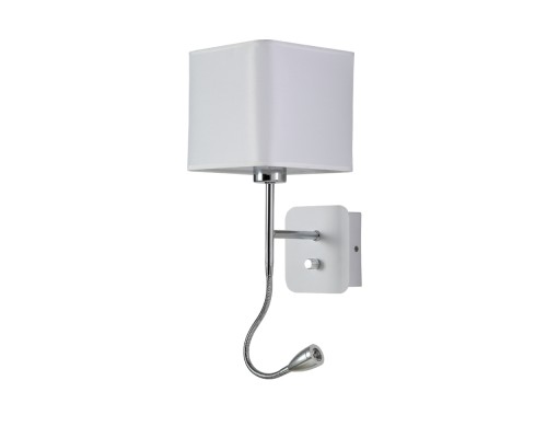 Бра Paco PACO AP2 CHROME/WHITE Crystal Lux