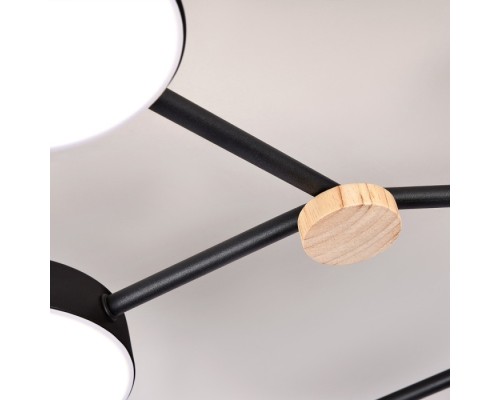 Потолочная люстра LED4U L3201-960 BK LED4U