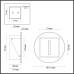 Подсветка для лестниц и ступеней Escala 7052/3WL Odeon Light
