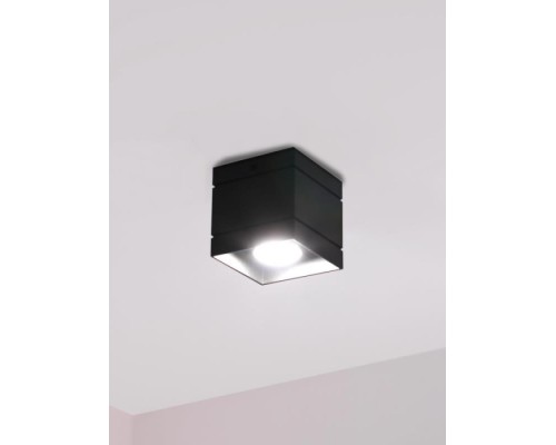 Точечный светильник Quado DELUXE 691/1 CZA Lampex
