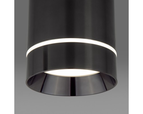 Точечный светильник Topper DLR021 9W 4200K Черный жемчуг Elektrostandard