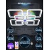 Потолочная люстра Karoli SF7105/9C-WT-RGB Seven Fires
