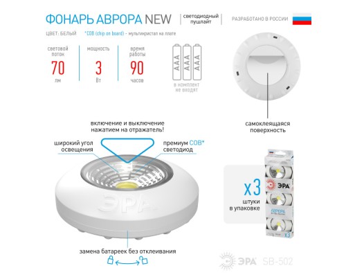 Точечный светильник SB-502 SB-502 ЭРА