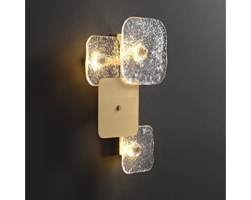 Бра Wall lamp MT9050-3W brass DeLight Collection