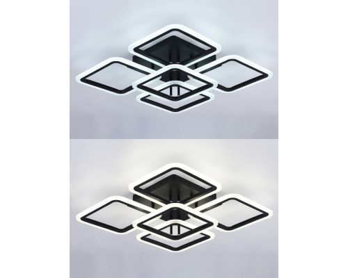 Потолочная люстра Spektr HIGH-TECH LED LAMPS 82022 BLACK Natali Kovaltseva
