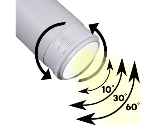 Трековый светильник  06650-9.3-LED10/20/30W CCT WT Reluce