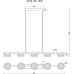 Подвесной светильник Link 4778-90 MBK+SGD iLedex