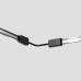 Коннектор гибкий Accessories for tracks Flexity TRA200CPC-11B-10 Maytoni